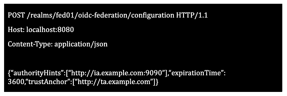 code example